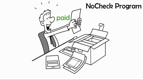 No Check Bill Payment - whiteboard animation